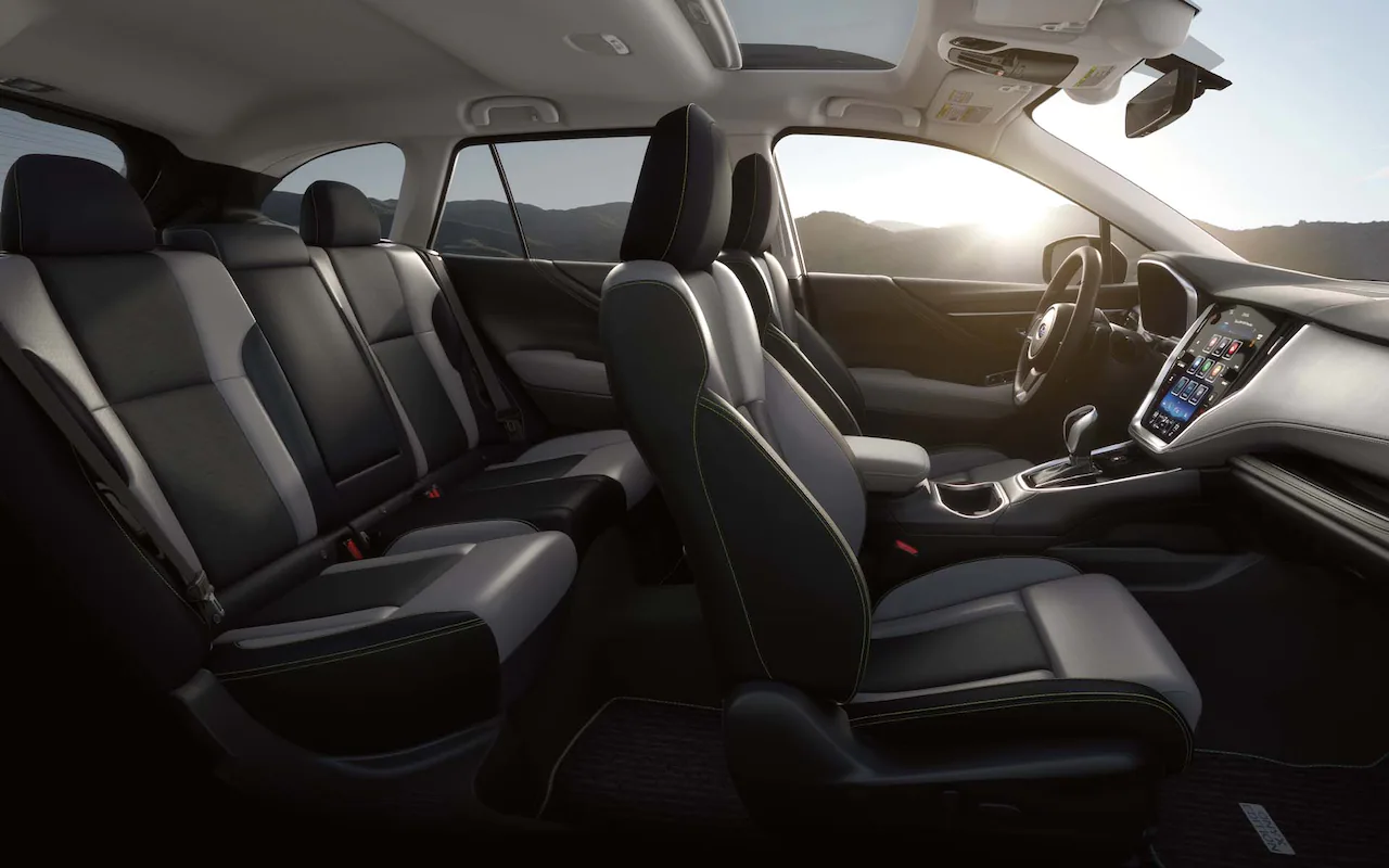 2022 Subaru Outback Onyx Edition XT  with Gray StarTex Urethane interior.
